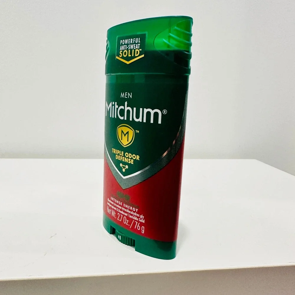 Mitchum Men Triple Odor Defense Intense Energy Invisible Solid Deodorant 2.7oz